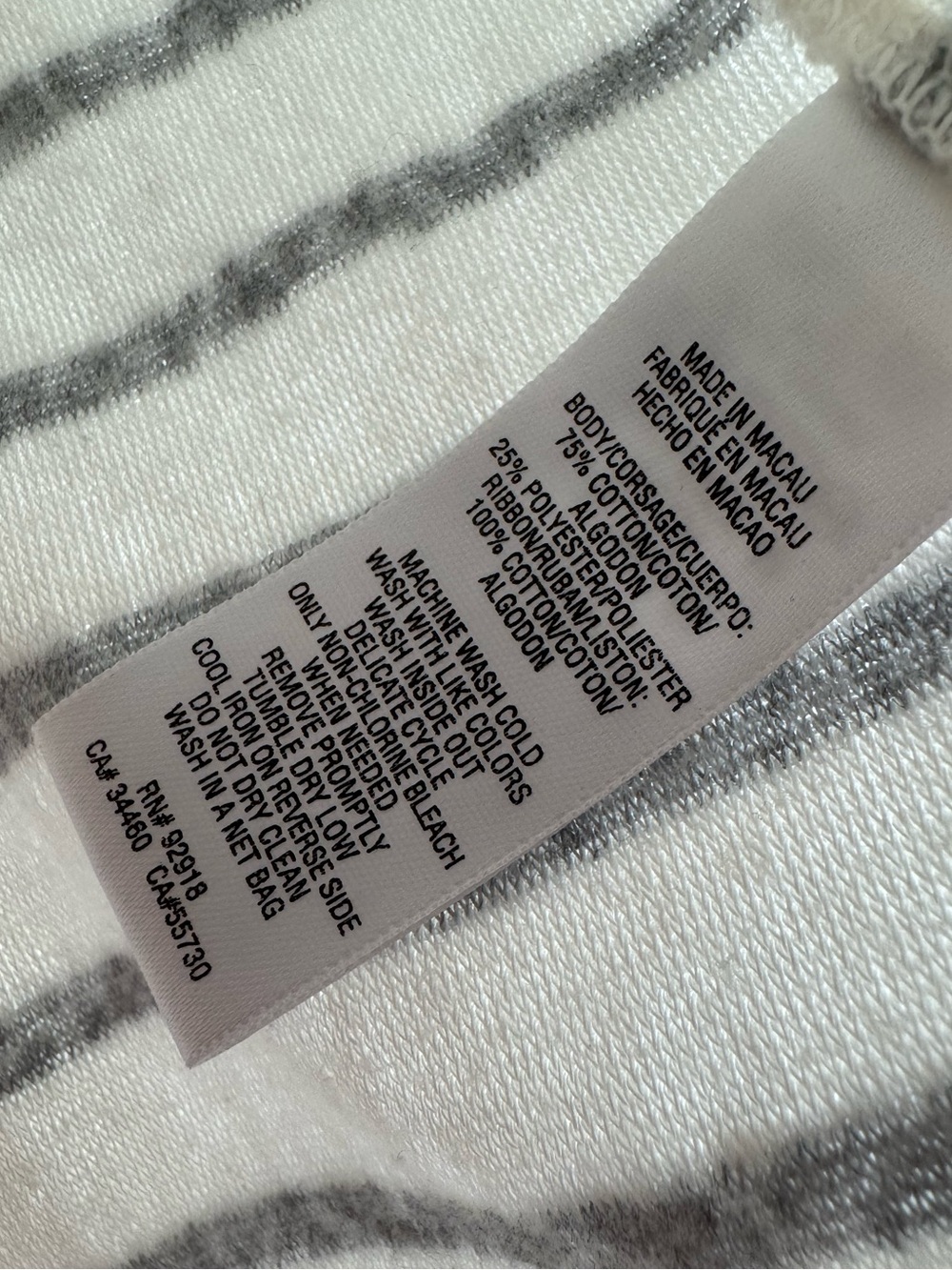 Juicy couture striped vintage zip hooded jacket - Picture 4 of 5